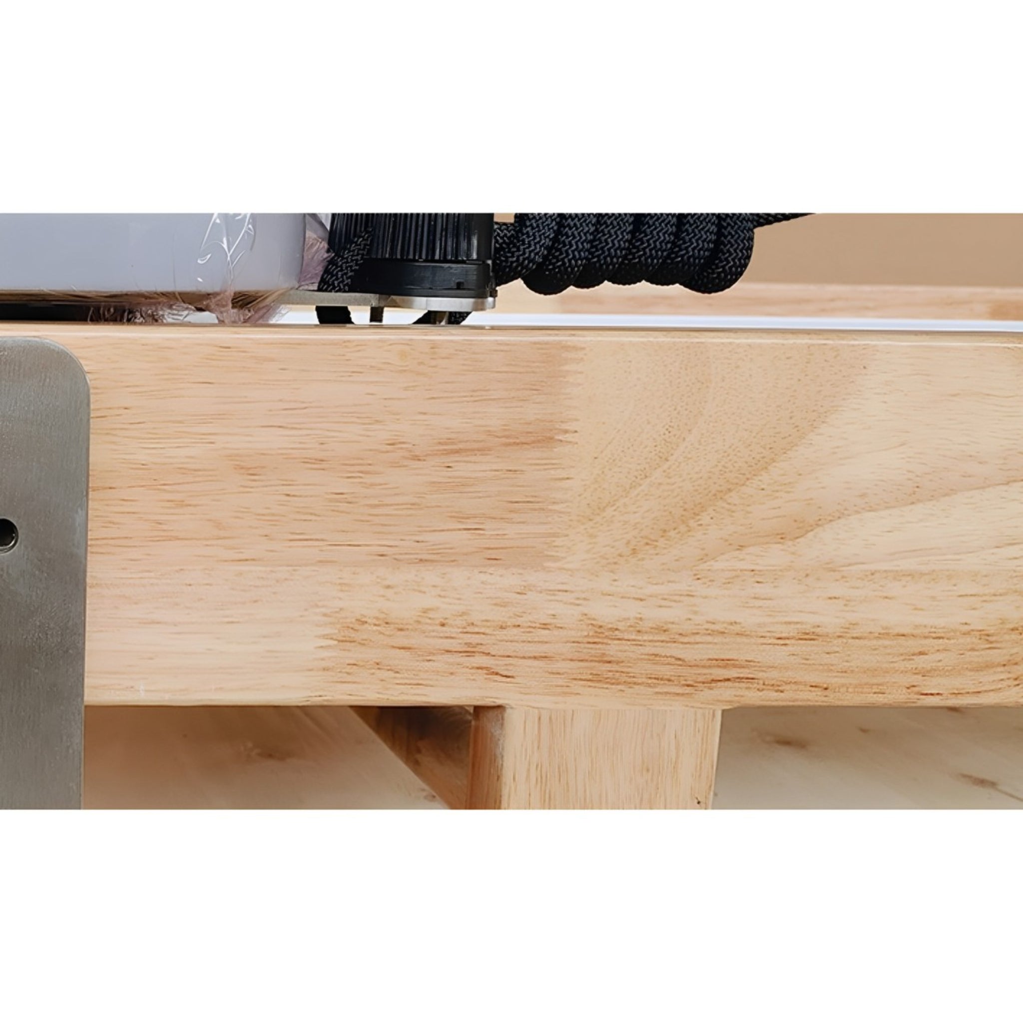 Foldable Pilates Reformer Oak Wood